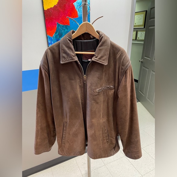 the olde hide house Other - Men's Luxurious Brown Leather Jacket
